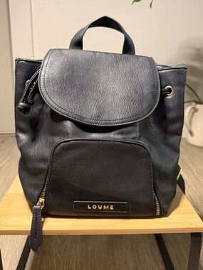 Loume - bucket drawstring backpack